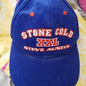 Vintage Stone Cold Steve Austin Boys Baseball Cap Hat WWF WWE Wrestling